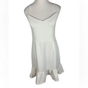 Dress the Population White Dress Size L